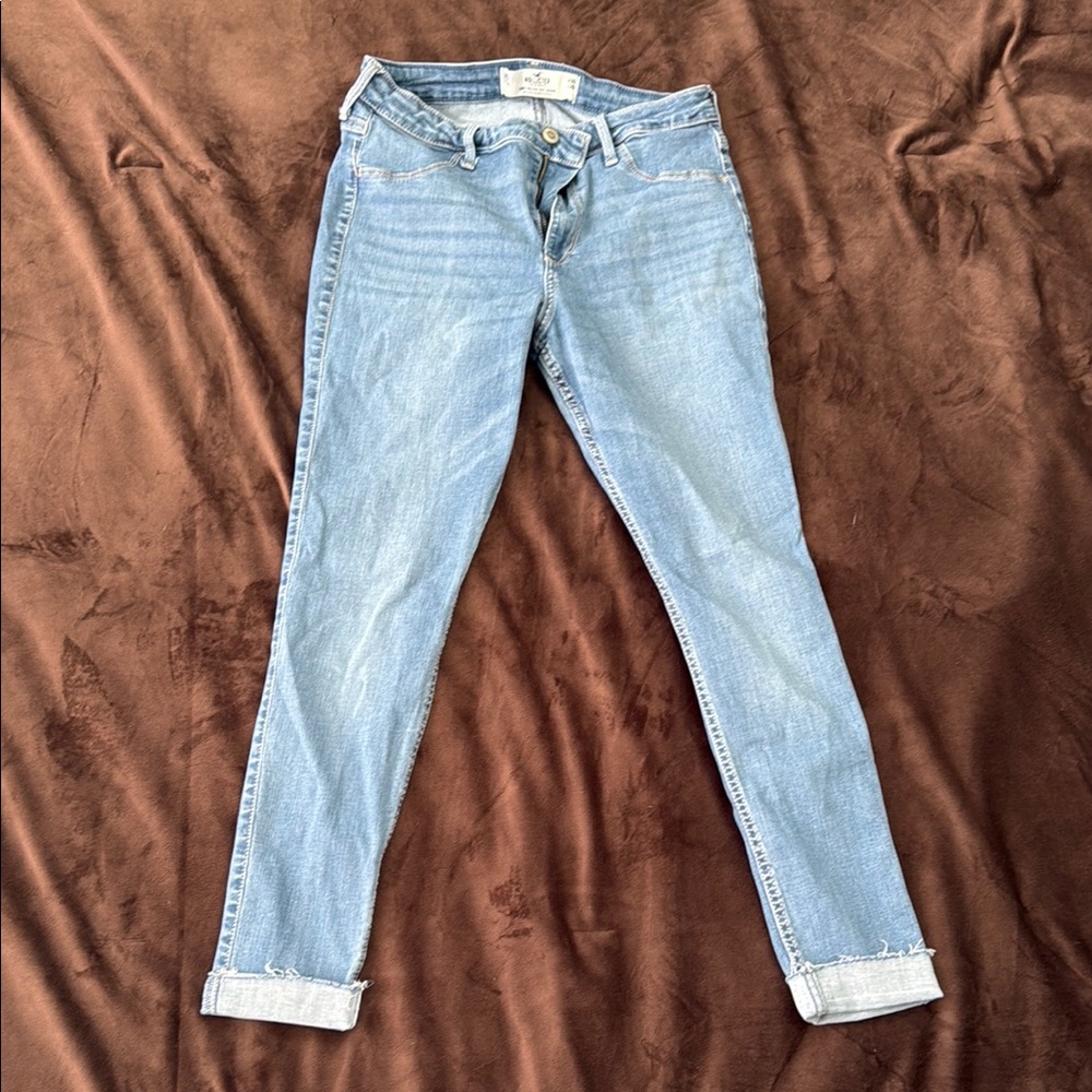Hollister Sky Blue Skinny Jeans